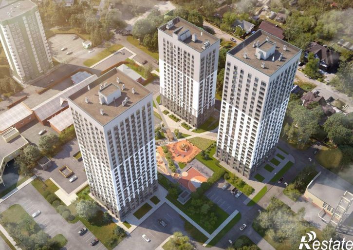3-комн квартира в новом доме ул Красногорская, 12,  д. 12