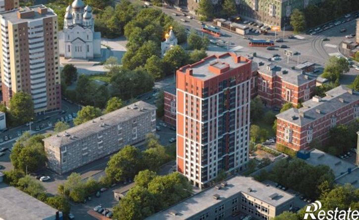 3-комн квартира в новом доме ул Богдана Хмельницкого, 63/1,  д. 63/1