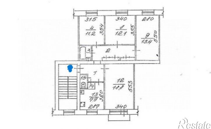 4-комн квартира Детский пр-д, 7,  д. 7