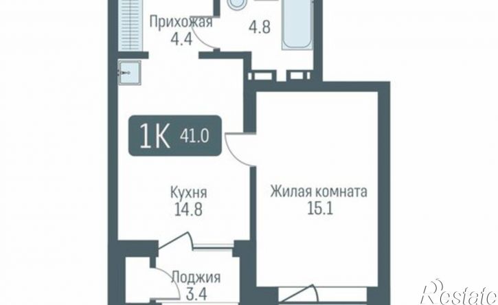 1-комн квартира в новом доме ул Немировича-Данченко, 145а,  д. 145а