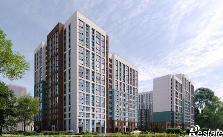 2-комн квартира в новом доме ЖК Самоцветы