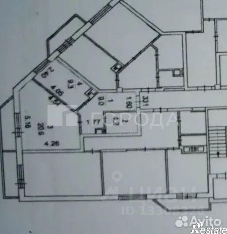 2-комн квартира пр-кт Дзержинского, 34/2,  д. 34/2