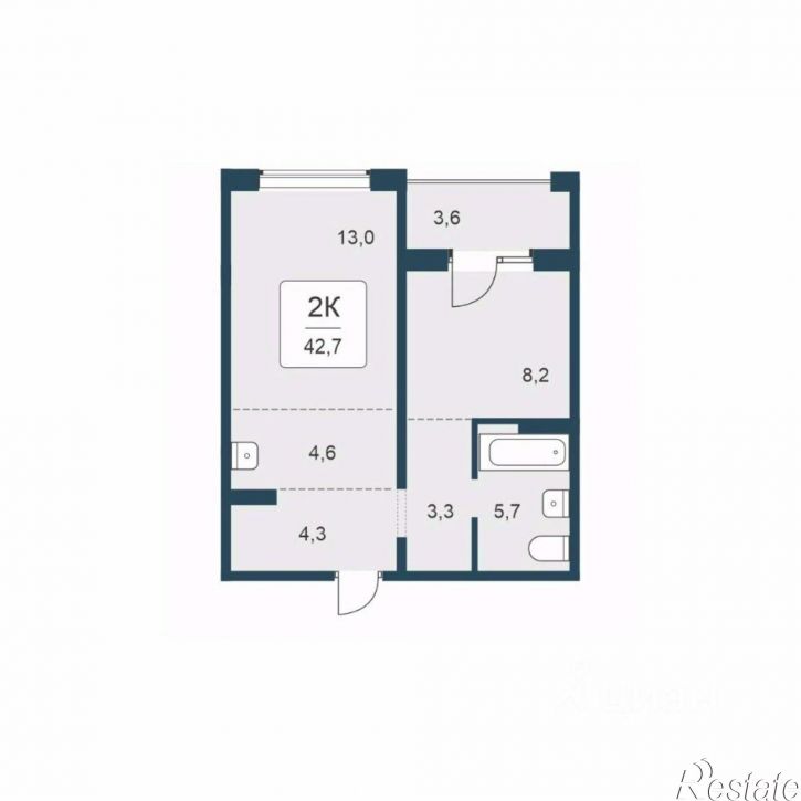 2-комн квартира в новом доме ул Сибиряков-Гвардейцев, 51/1 2,  д. 51/1 2,  к. 2