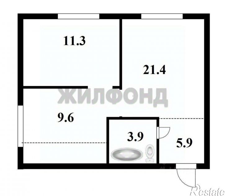 3-комн квартира ул Рубежная, 5,  д. 5