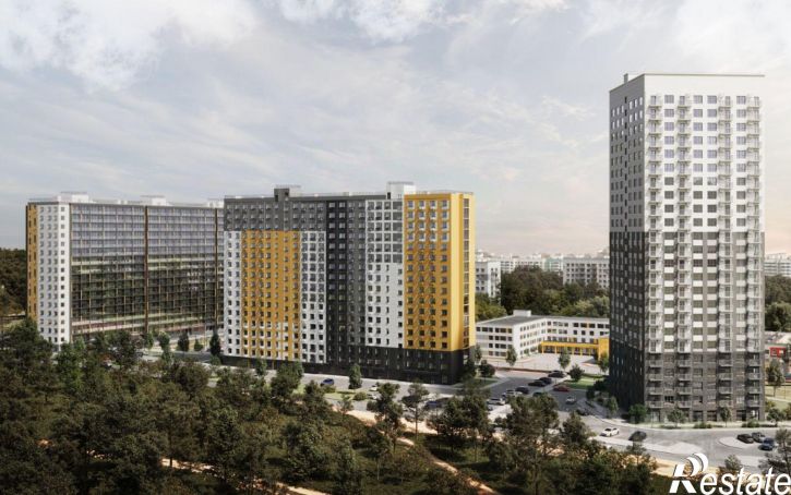 1-комн квартира в новом доме ул Бронная, 22/2,  д. 22/2