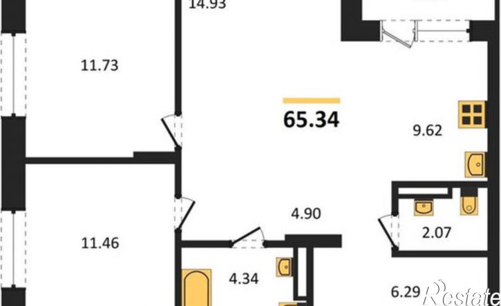 2-комн квартира ул Пермская, 12/2,  д. 12/2