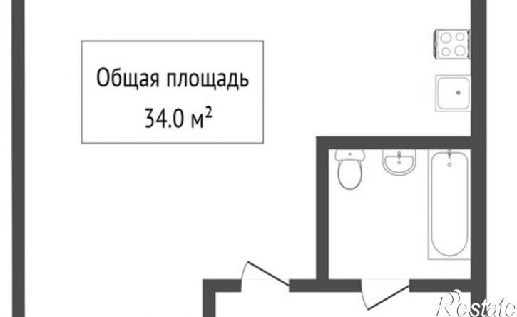 1-комн квартира ул Федора Горячева, 59,  д. 59