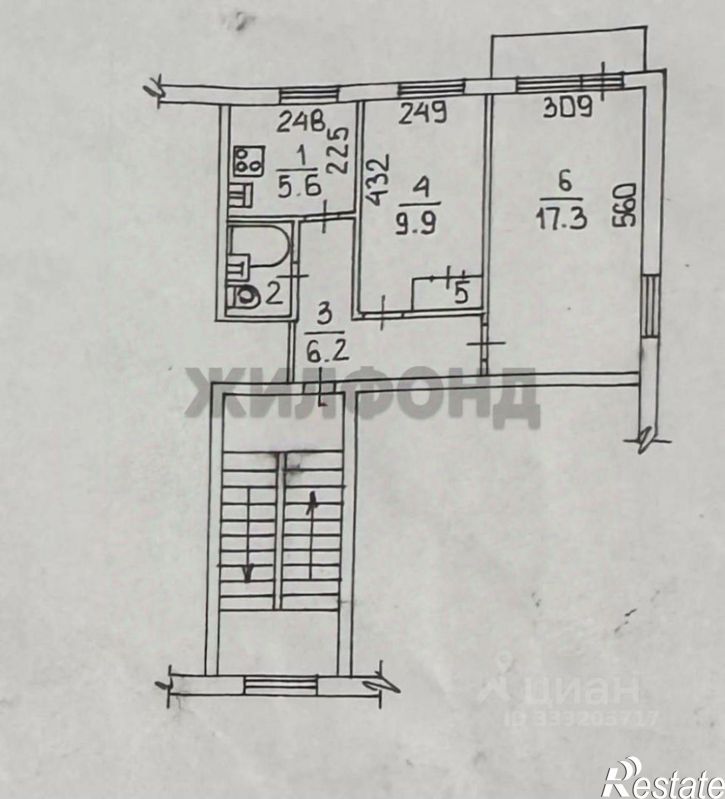 2-комн квартира ул Гоголя, 11А,  д. 11А