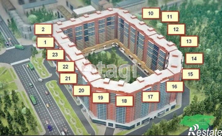 2-комн квартира ул Дуси Ковальчук, 238,  д. 238