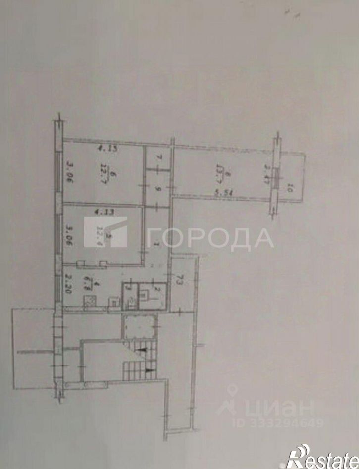 3-комн квартира ул Нижегородская, 27,  д. 27