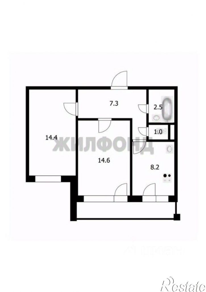 2-комн квартира ул Первомайская, 150,  д. 150