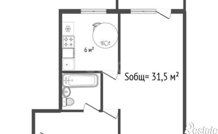 1-комн квартира ул Макаренко, 23/1,  д. 23/1