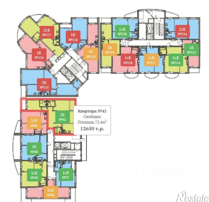 3-комн квартира ул Дуси Ковальчук, 242,  д. 242