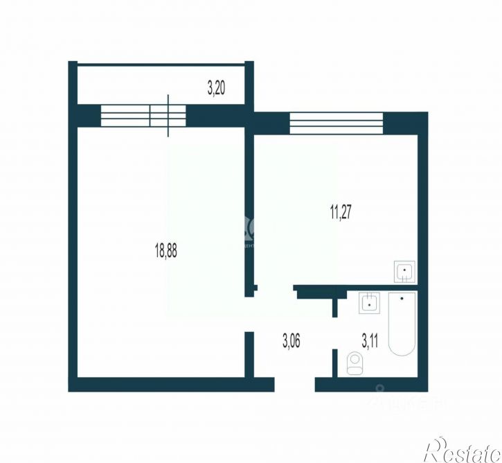 1-комн квартира ул Виктора Уса, 11/1,  д. 11/1