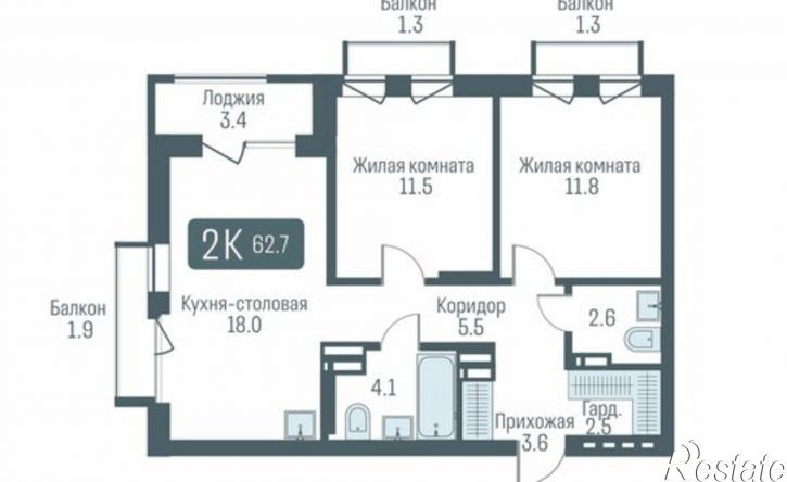 2-комн квартира в новом доме ул Немировича-Данченко, 145а,  д. 145а