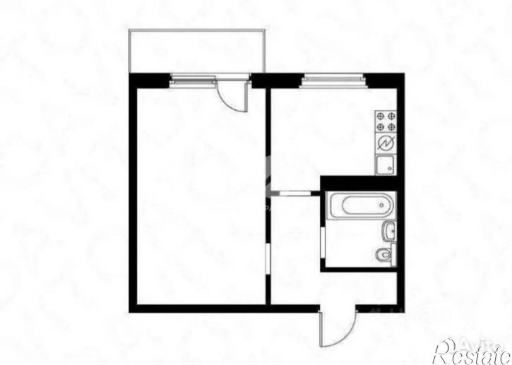 1-комн квартира ул Колхидская, 31,  д. 31