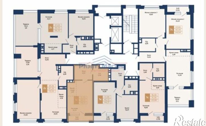 3-комн квартира улица Аэропорт, 1/6,  д. 1/6