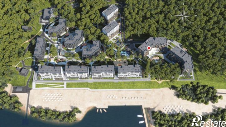 2-комн квартира в новом доме Дачное шоссе