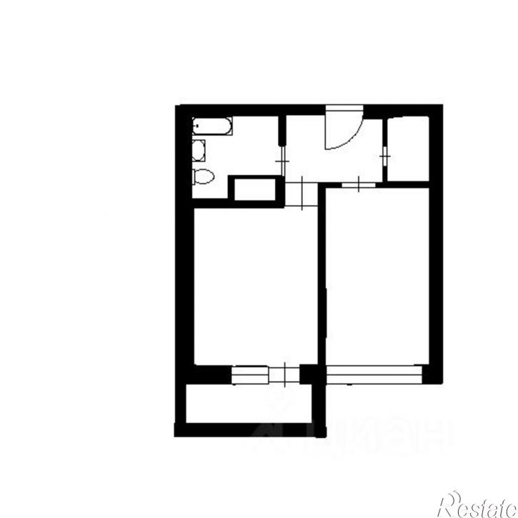 2-комн квартира Заречная улица, 39,  д. 39