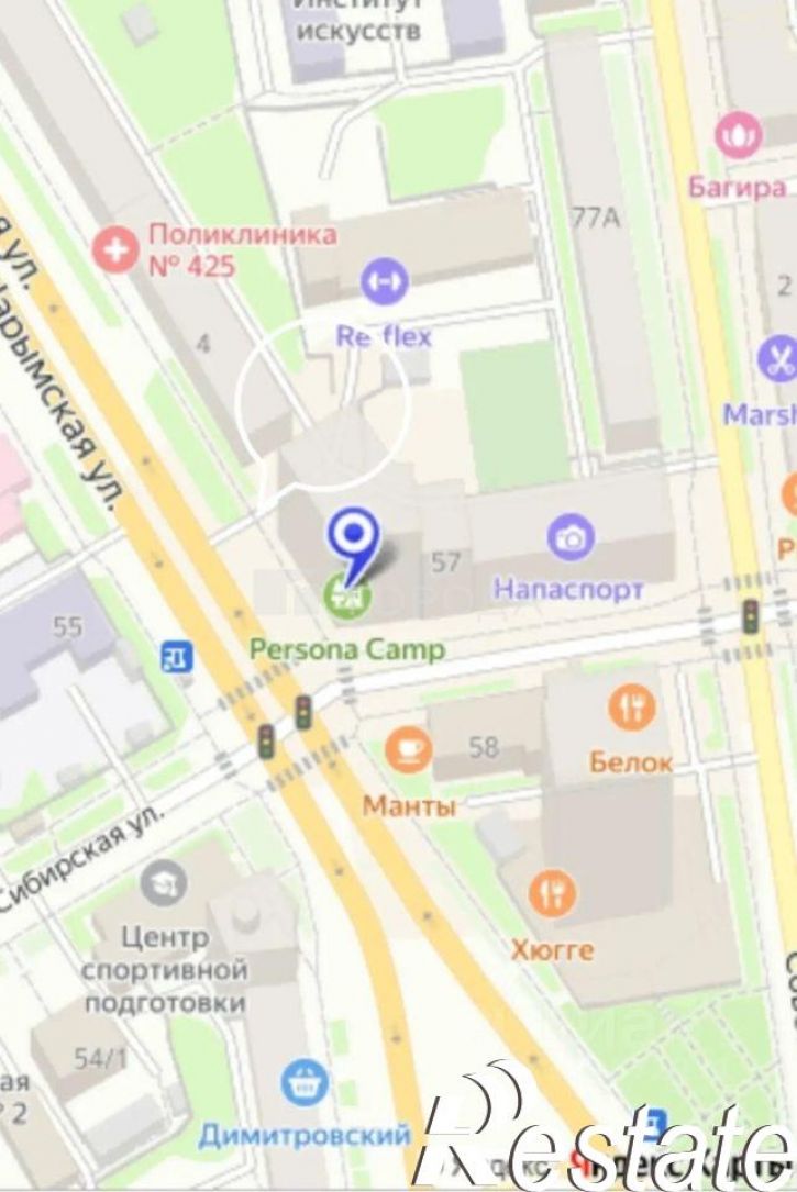 Гараж/парковка Сибирская улица, 57,  д. 57