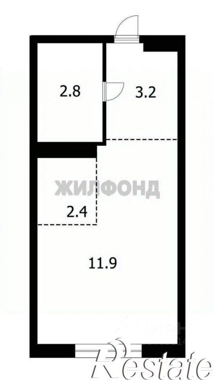 1-комн квартира улица Кирова, 113/2,  д. 113/2