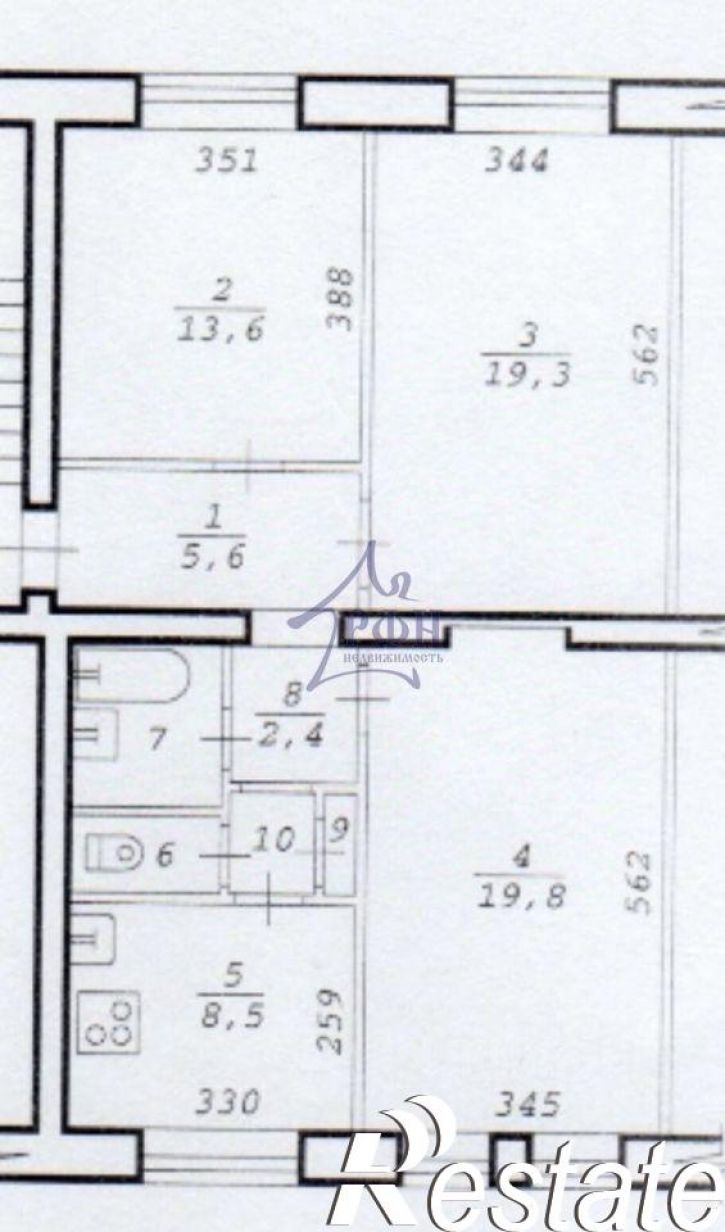 3-комн квартира улица Правды, 9,  д. 9