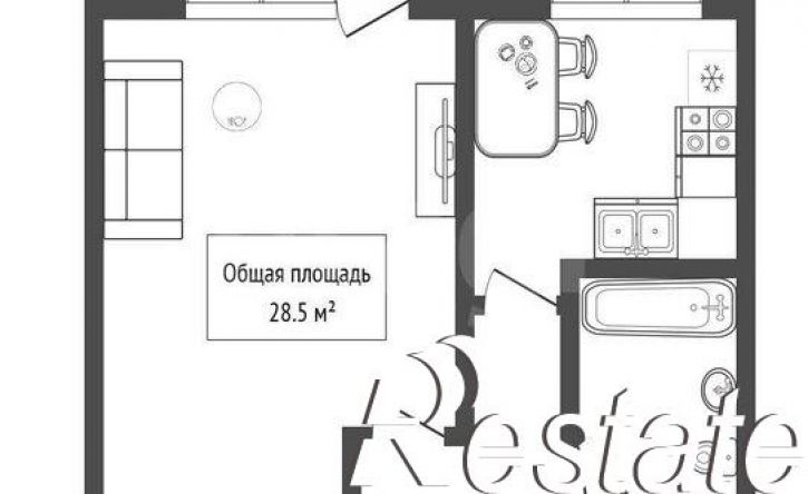 1-комн квартира улица Некрасова, 55,  д. 55