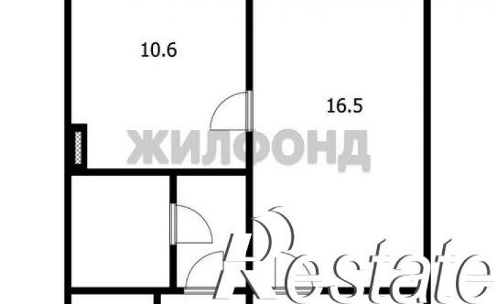1-комн квартира улица Виктора Шевелёва, 36,  д. 36