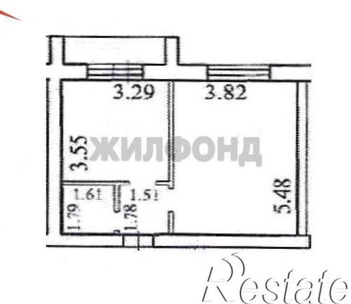 1-комн квартира Петухова улица, д.6/5
