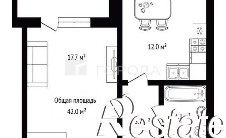 1-комн квартира Вилюйская улица, 1,  д. 1