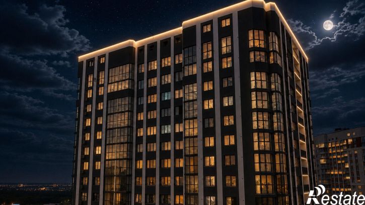 2-комн квартира в новом доме улица Аникина