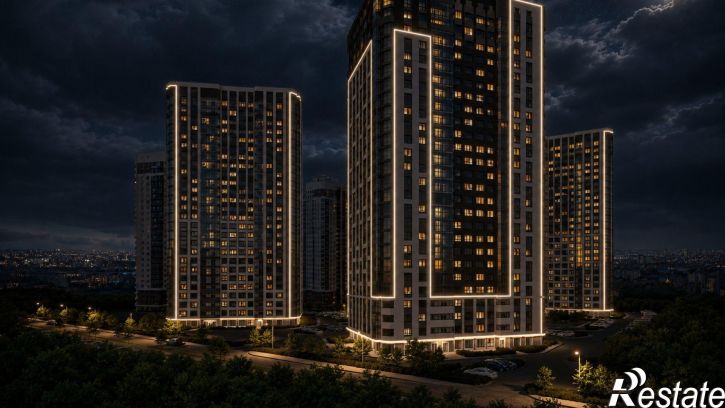 2-комн квартира в новом доме улица Аникина