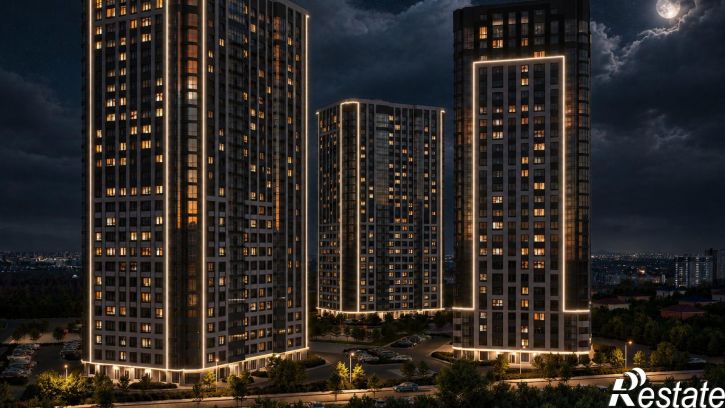 2-комн квартира в новом доме улица Аникина