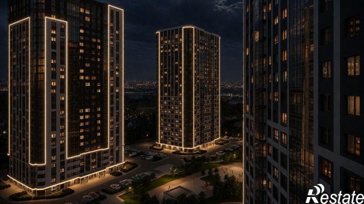 4-комн квартира в новом доме улица Аникина